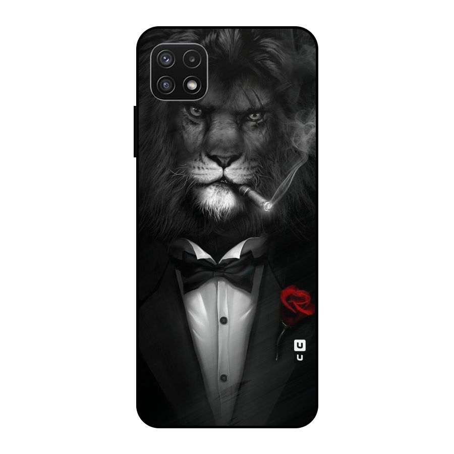 Lion Class Metal Back Case for Galaxy A22 5G