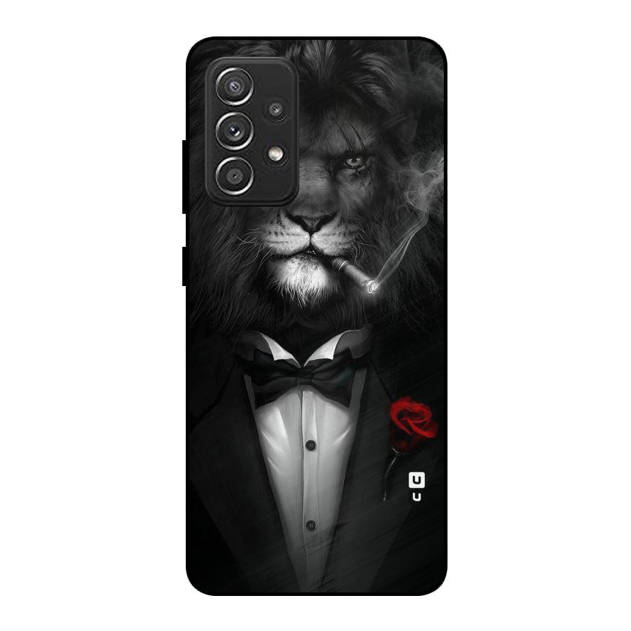 Lion Class Metal Back Case for Galaxy A52s 5G