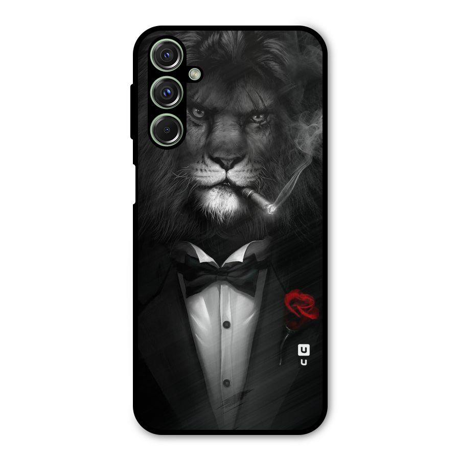 Lion Class Metal Back Case for Galaxy F34