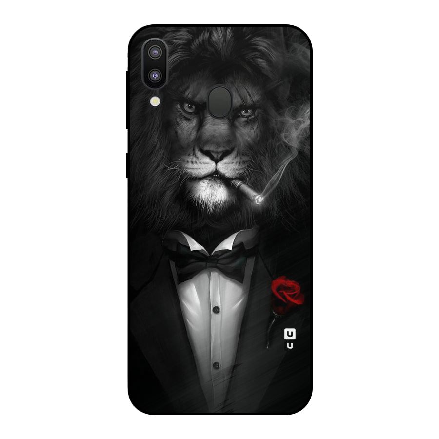 Lion Class Metal Back Case for Galaxy M20