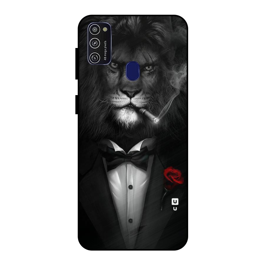 Lion Class Metal Back Case for Galaxy M21