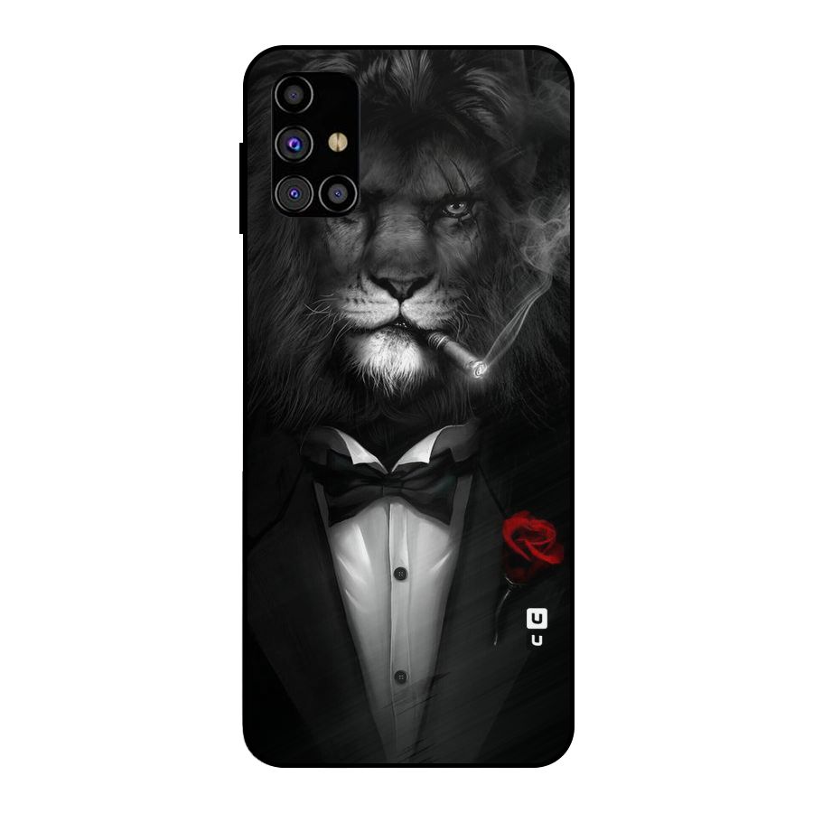 Lion Class Metal Back Case for Galaxy M31s