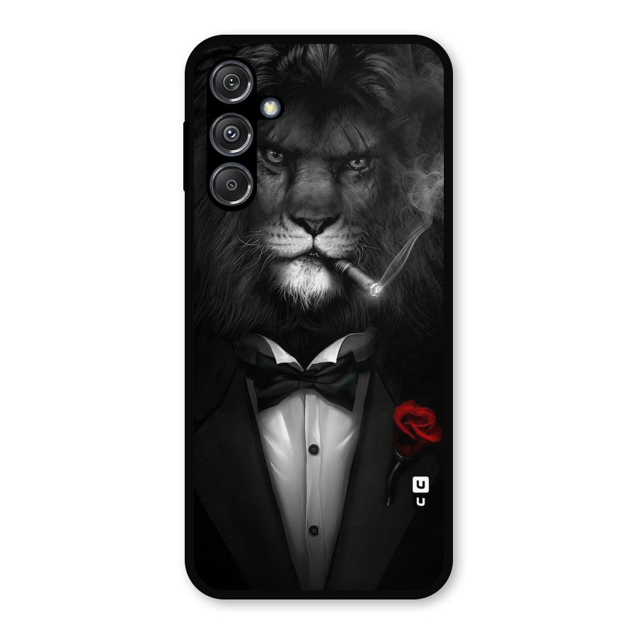 Lion Class Metal Back Case for Galaxy M34 5G