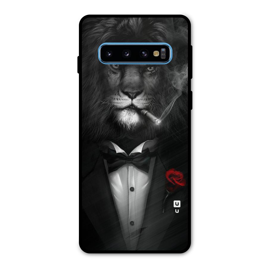 Lion Class Metal Back Case for Galaxy S10