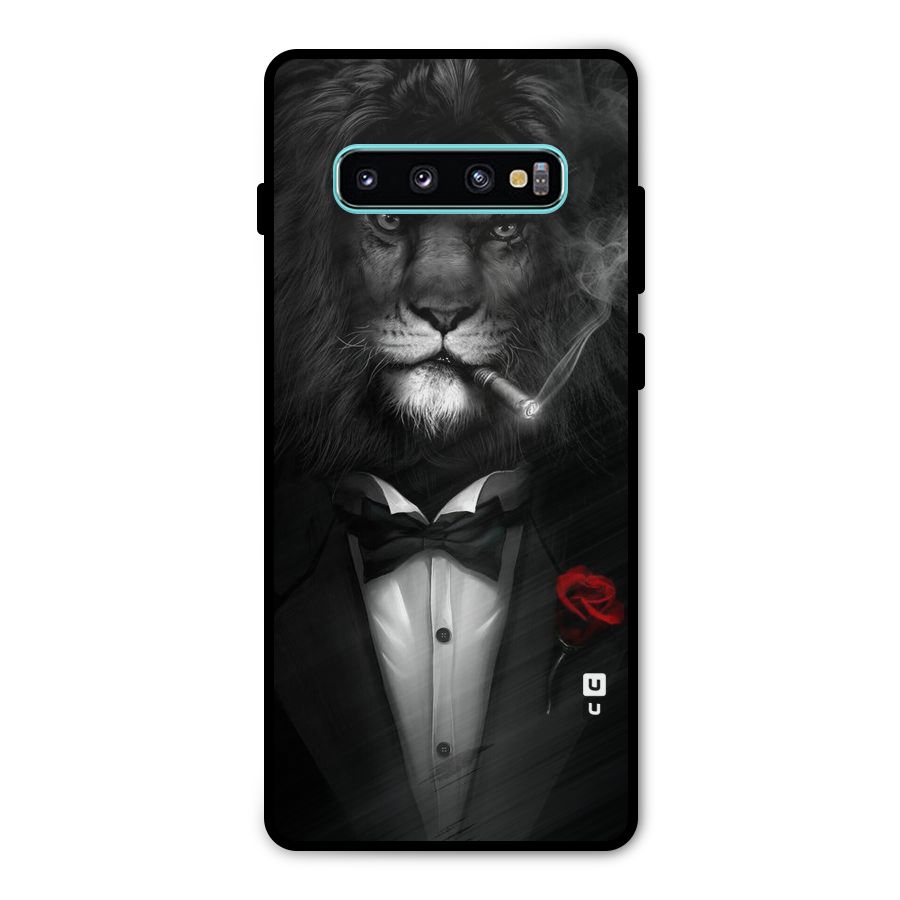 Lion Class Metal Back Case for Galaxy S10 Plus