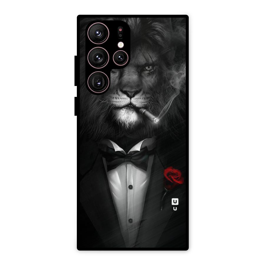 Lion Class Metal Back Case for Galaxy S22 Ultra 5G