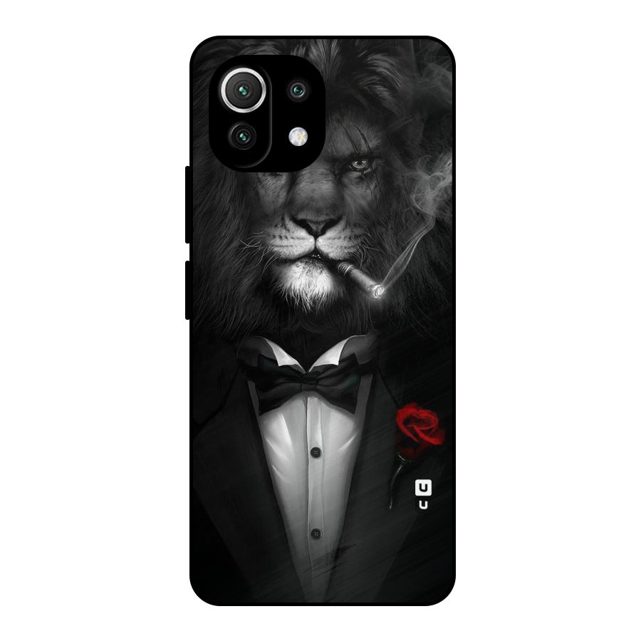 Lion Class Metal Back Case for Mi 11 Lite