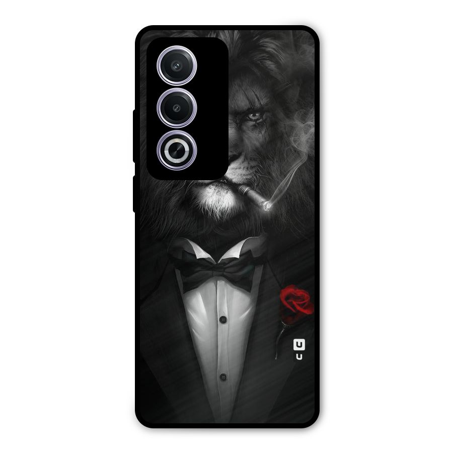 Lion Class Metal Back Case for Oppo A3 Pro