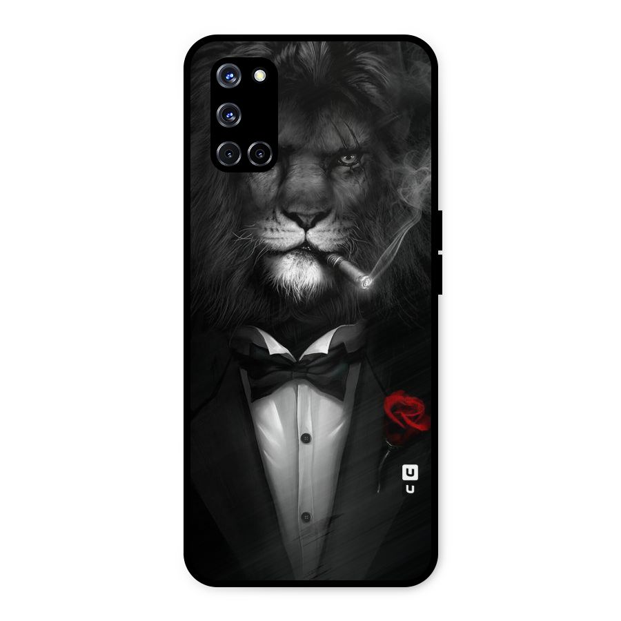 Lion Class Metal Back Case for Oppo A52
