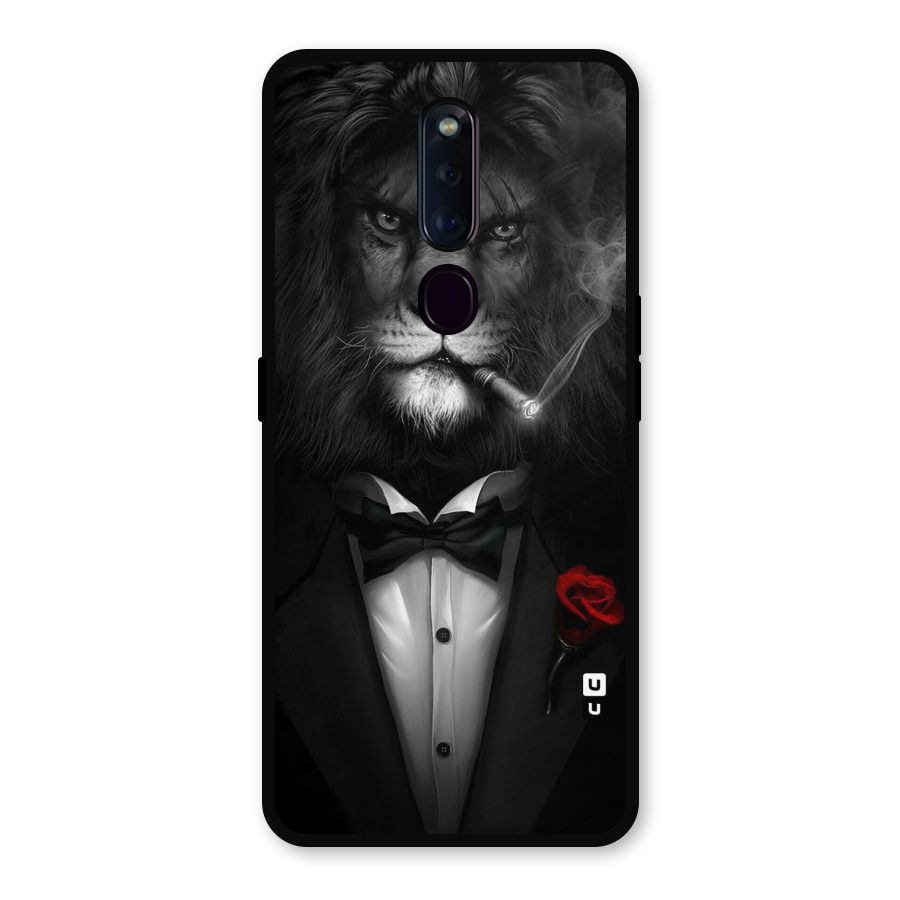 Lion Class Metal Back Case for Oppo F11 Pro