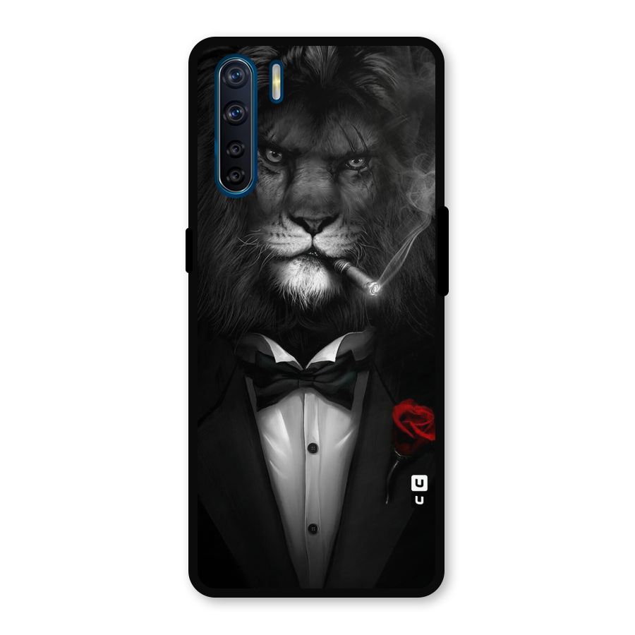 Lion Class Metal Back Case for Oppo F15