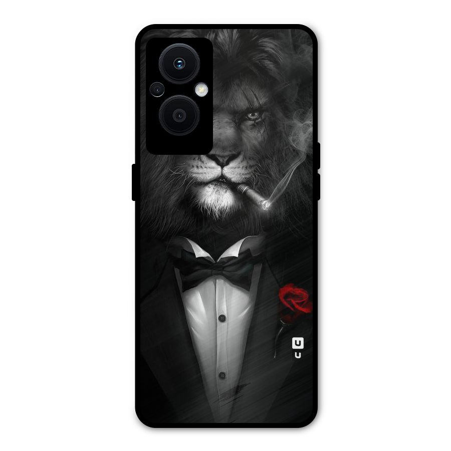 Lion Class Metal Back Case for Oppo F21s Pro 5G