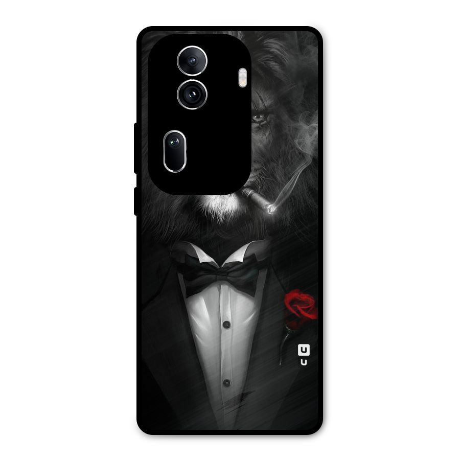 Lion Class Metal Back Case for Oppo Reno11 Pro 5G
