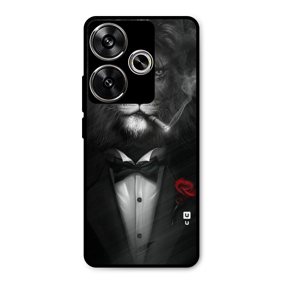 Lion Class Metal Back Case for Poco F6