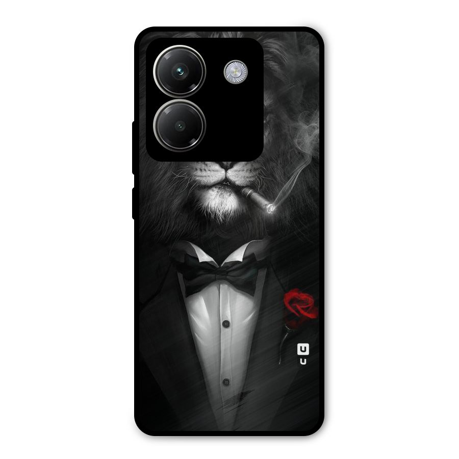 Lion Class Metal Back Case for Poco M7 Pro 5G