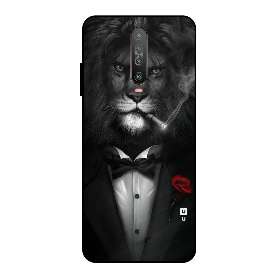 Lion Class Metal Back Case for Poco X2