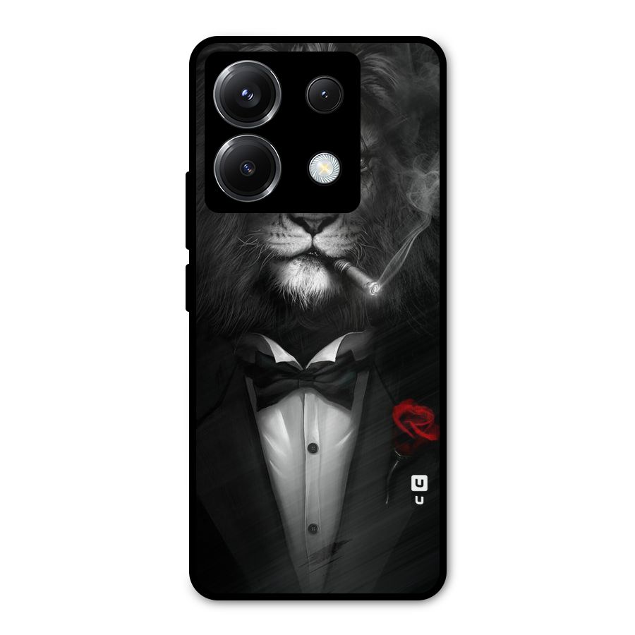 Lion Class Metal Back Case for Poco X6