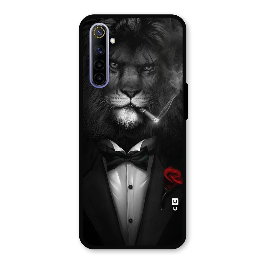 Lion Class Metal Back Case for Realme 6i