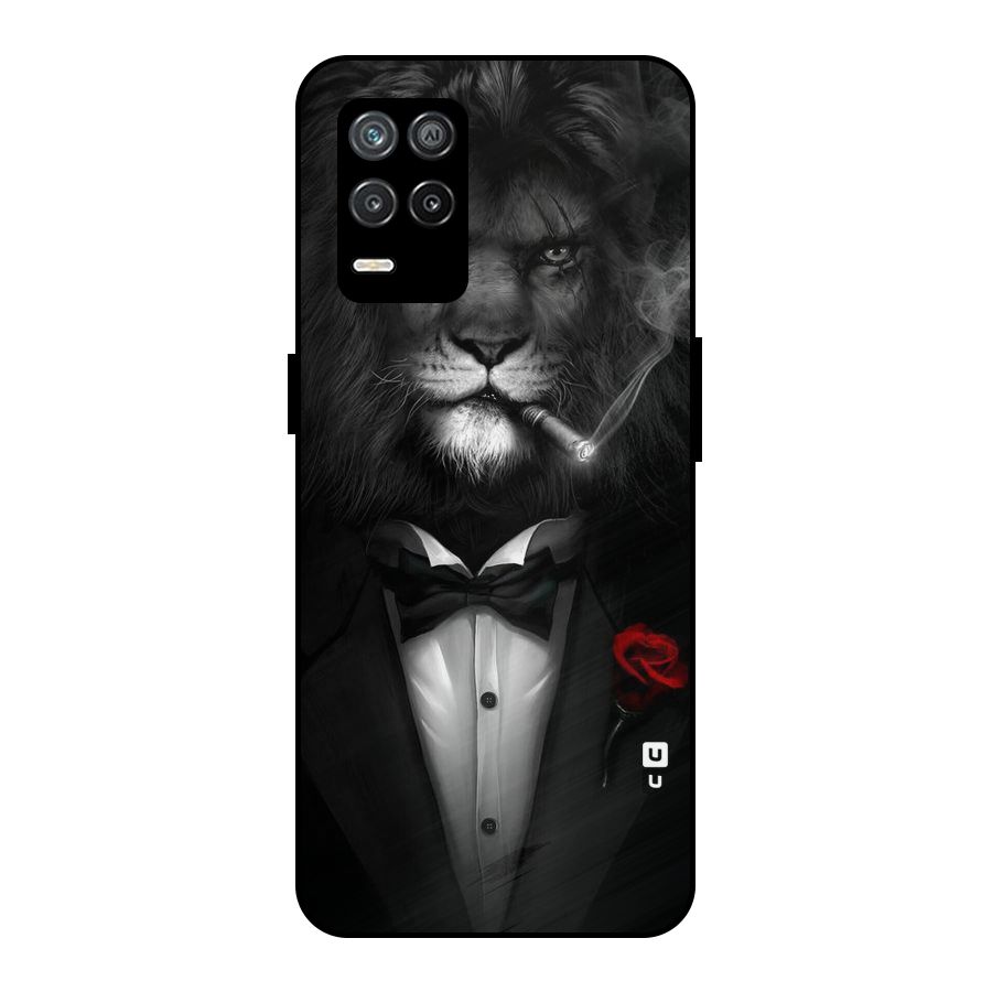 Lion Class Metal Back Case for Realme 8 5G