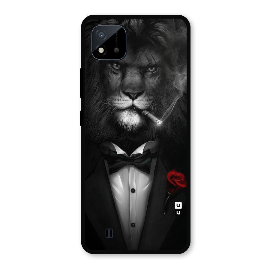 Lion Class Metal Back Case for Realme C11 2021