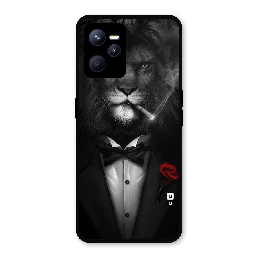 Lion Class Metal Back Case for Realme C35