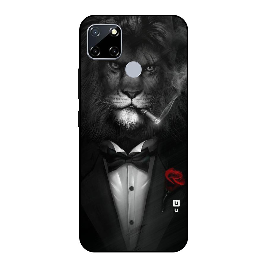 Lion Class Metal Back Case for Realme Narzo 20