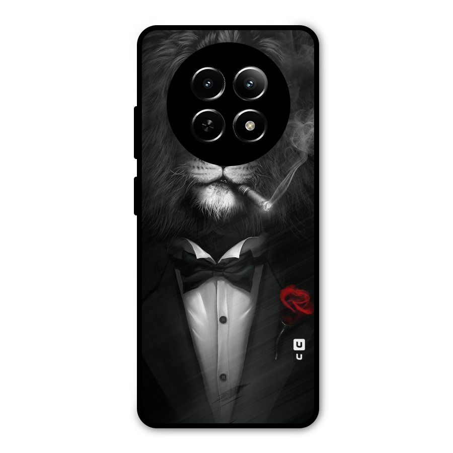 Lion Class Metal Back Case for Realme Narzo 70x 5G