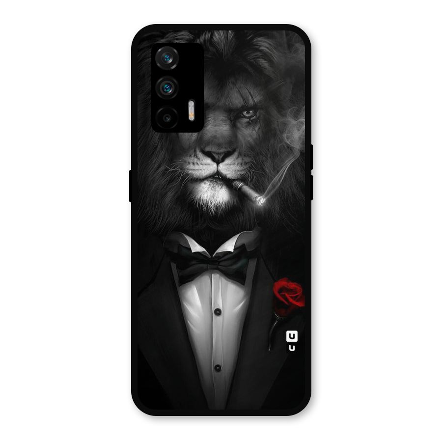 Lion Class Metal Back Case for Realme X7 Max