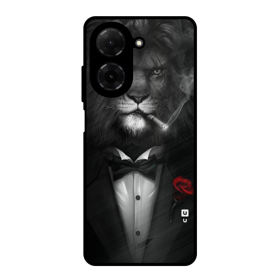 Lion Class Metal Back Case for Redmi A5 4G