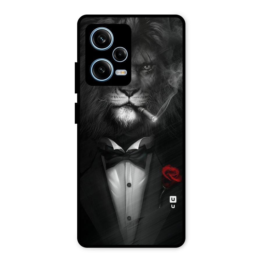 Lion Class Metal Back Case for Redmi Note 12 Pro