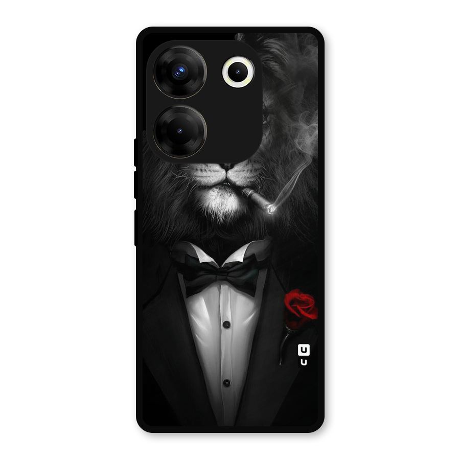 Lion Class Metal Back Case for Tecno Camon 20 Pro
