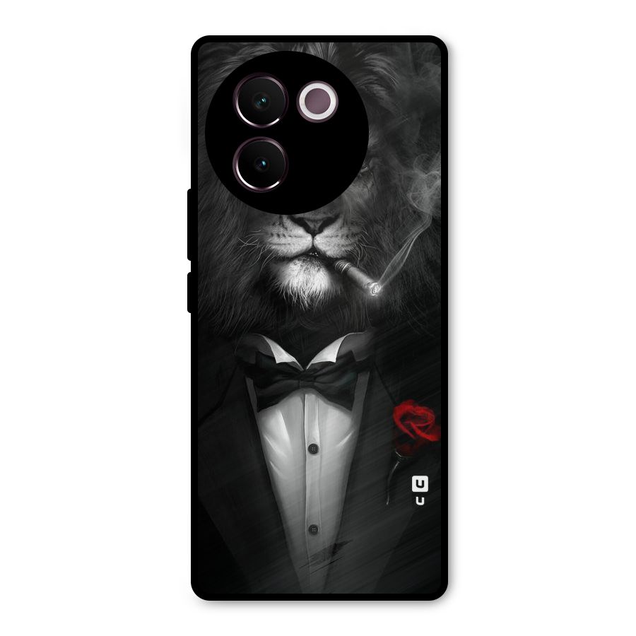 Lion Class Metal Back Case for Vivo V30e