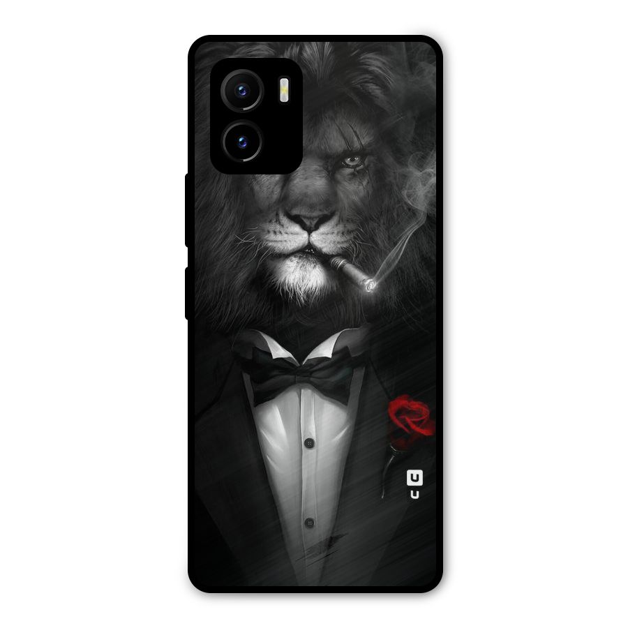Lion Class Metal Back Case for Vivo Y15s