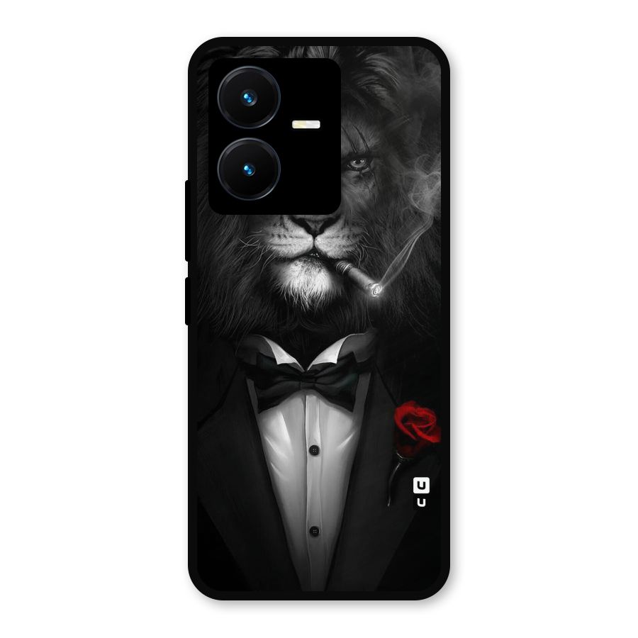 Lion Class Metal Back Case for Vivo Y22