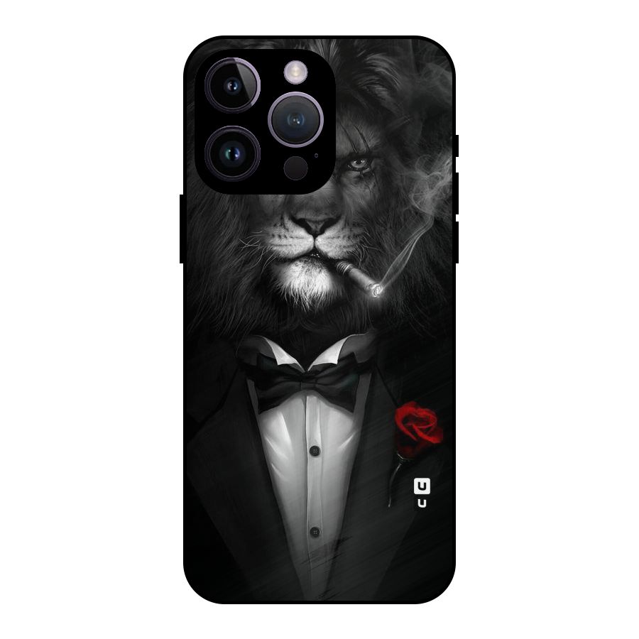 Lion Class Metal Back Case for iPhone 14 Pro Max
