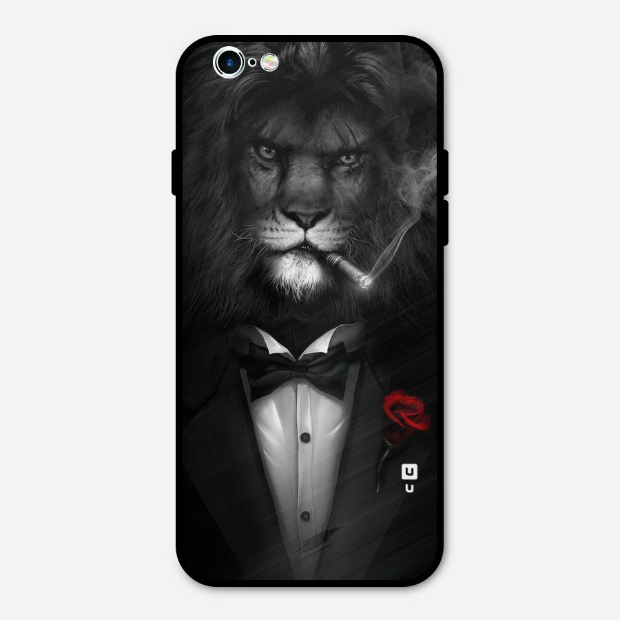 Lion Class Metal Back Case for iPhone 6 6s