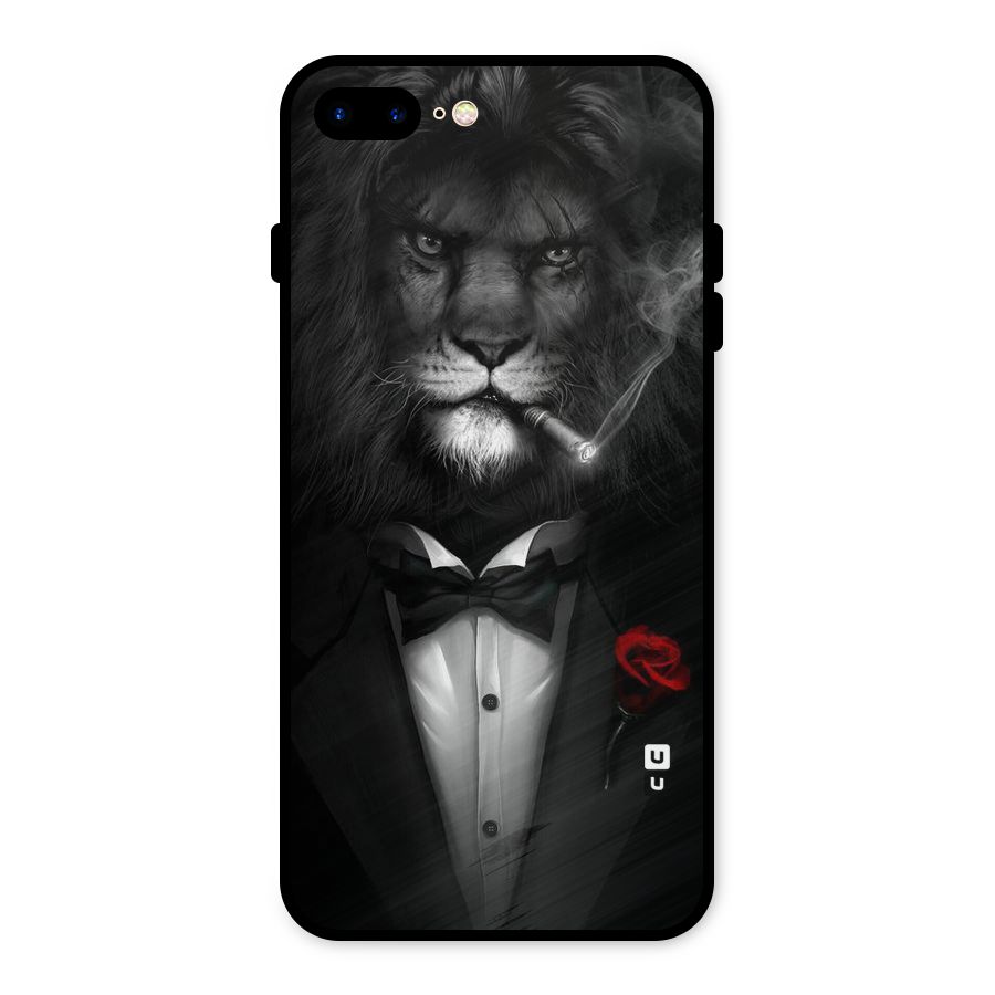Lion Class Metal Back Case for iPhone 8 Plus