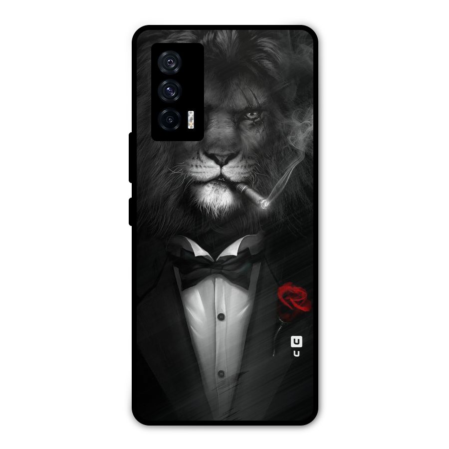 Lion Class Metal Back Case for iQOO 7 5G