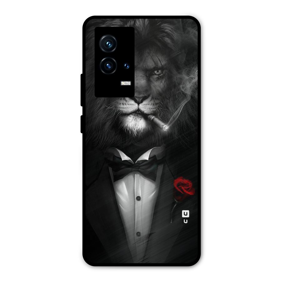 Lion Class Metal Back Case for iQOO 9 5G