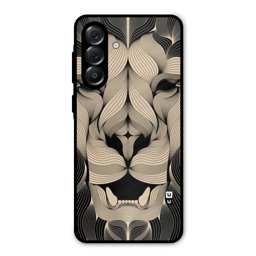 Lion Shape Design Metal Back Case for Galaxy A56