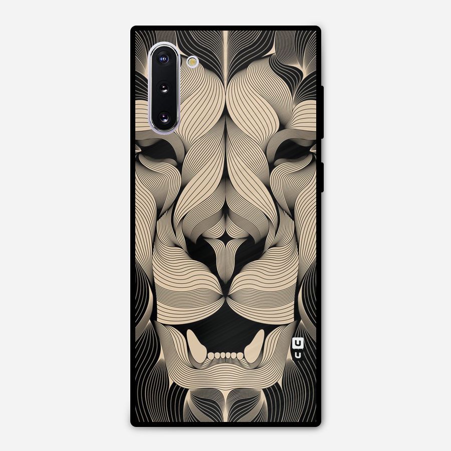 Lion Shape Design Metal Back Case for Galaxy Note 10