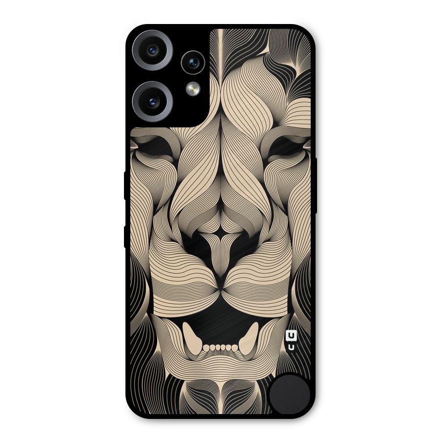 Lion Shape Design Metal Back Case for Nothing CMF Phone 2 Pro