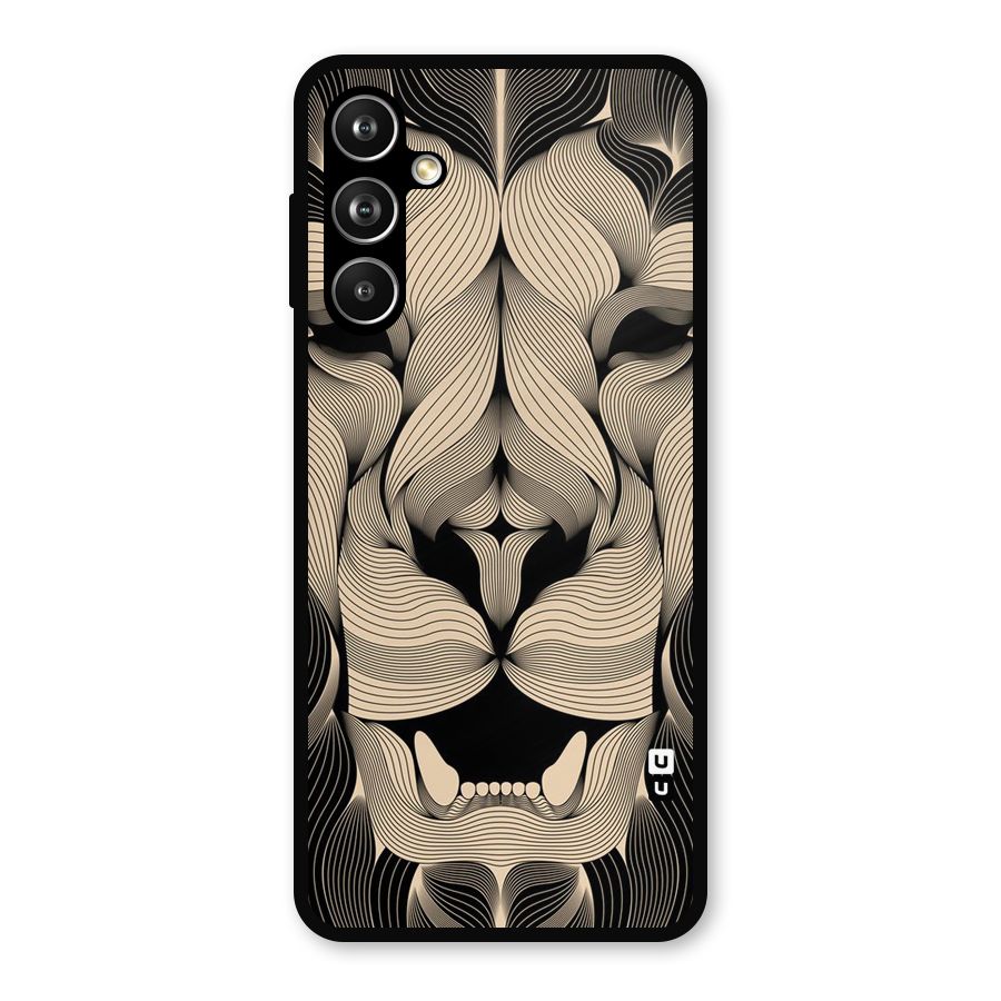 Lion Shape Design Metal Back Case for Samsung Galaxy M54