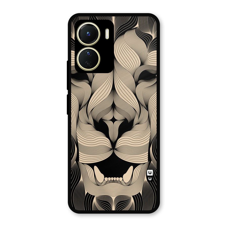 Lion Shape Design Metal Back Case for Vivo Y16