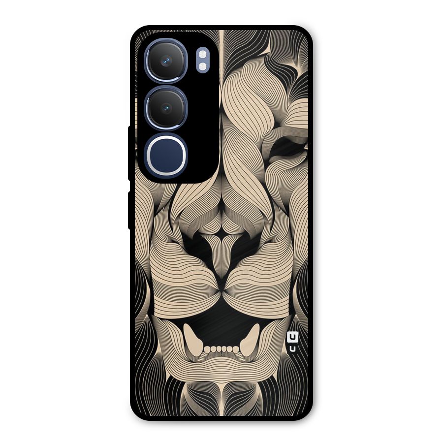 Lion Shape Design Metal Back Case for Vivo Y29