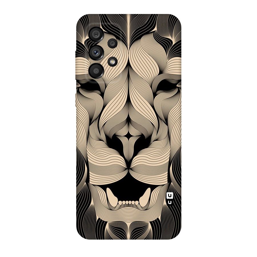 Lion Shape Design Original Polycarbonate Back Case for Galaxy A73 5G