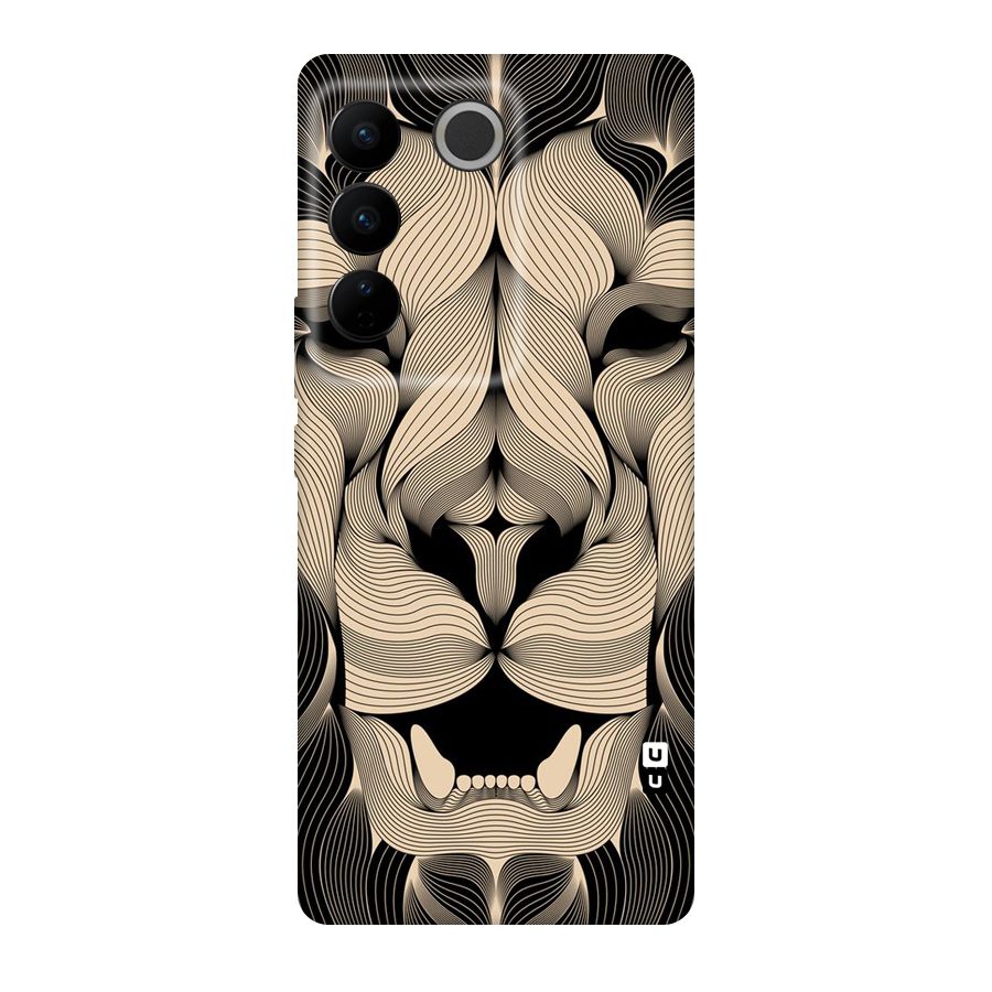 Lion Shape Design Original Polycarbonate Back Case for Vivo V27
