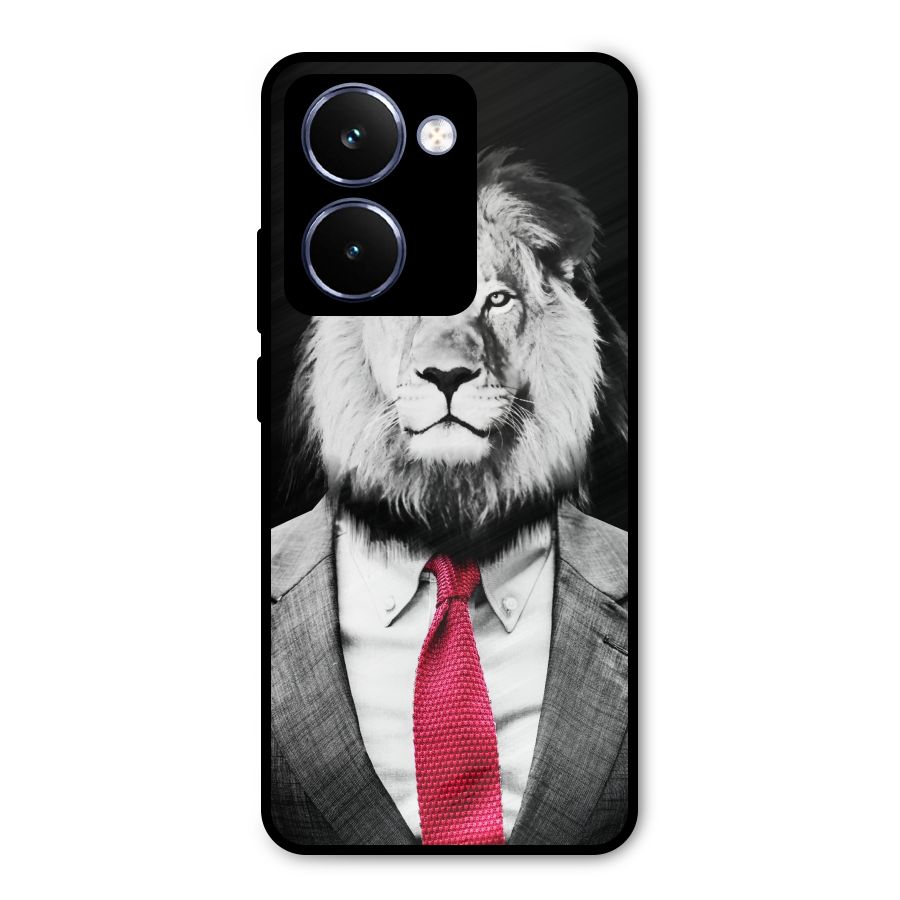 Lion with Red Tie Metal Back Case for Realme P3 Ultra