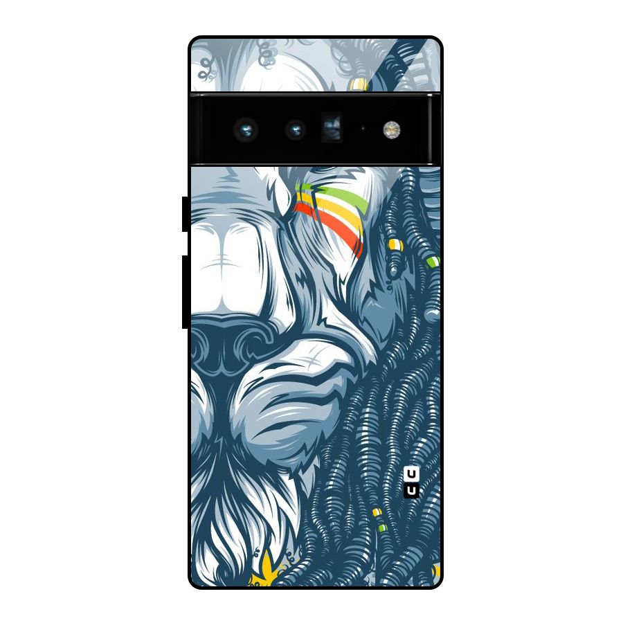 Lionic Face Glass Back Case for Google Pixel 6 Pro