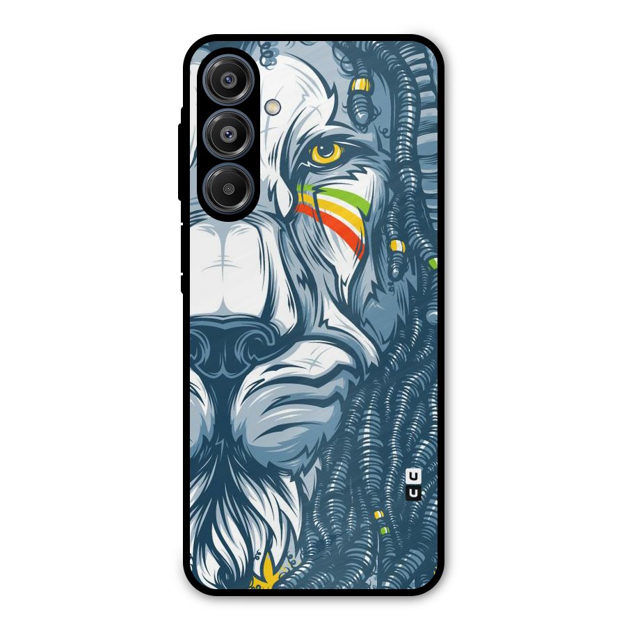 Lionic Face Metal Back Case for Galaxy A16 5G
